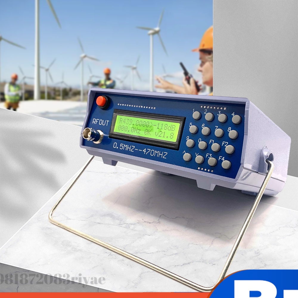 Rf Signal Generator 0.5Mhz To 470Mhz - CTCSS機能付き0.5MHZ‑470MHZ RF信号発生器 オーディオ変調信号ソースコンディショニング FMラジオ トランシーバー 800Hz