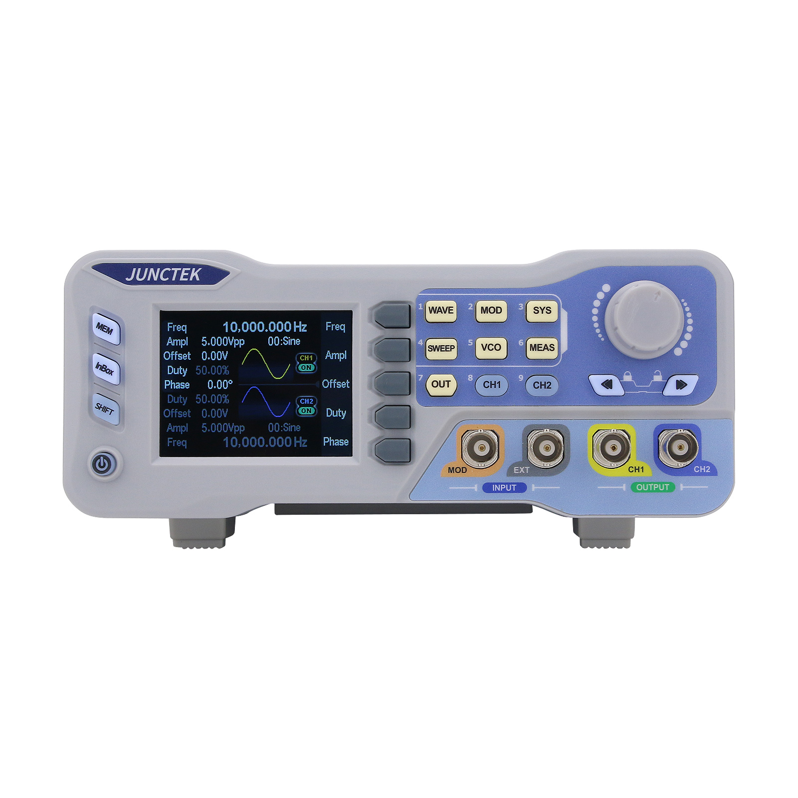 Dual Channel Arbitrary Waveform Function Generator 60Mhz - JDS8060 60MHz デュアルチャンネル DDS 機能付き任意波形信号発生器 高性能周波数カウンター