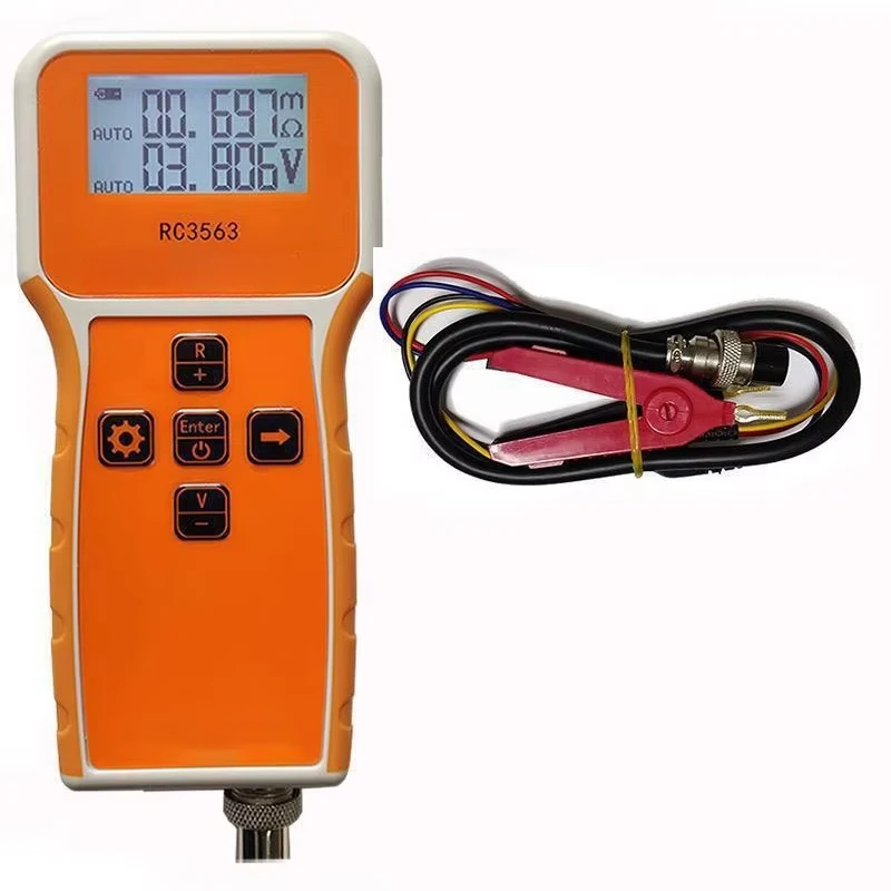 Battery Internal Resistance Tester Four Wire - バッテリー内部抵抗テスター 内部抵抗検出器 真の4線式ACリチウムニッケルクロムバッテリーテスター 18