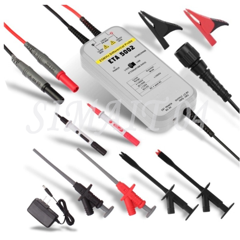 オシロスコープ用高電圧差動プローブ ETA5002/ETA5 - High Voltage Differential Probe 100Mhz 1300V のレビューと価格