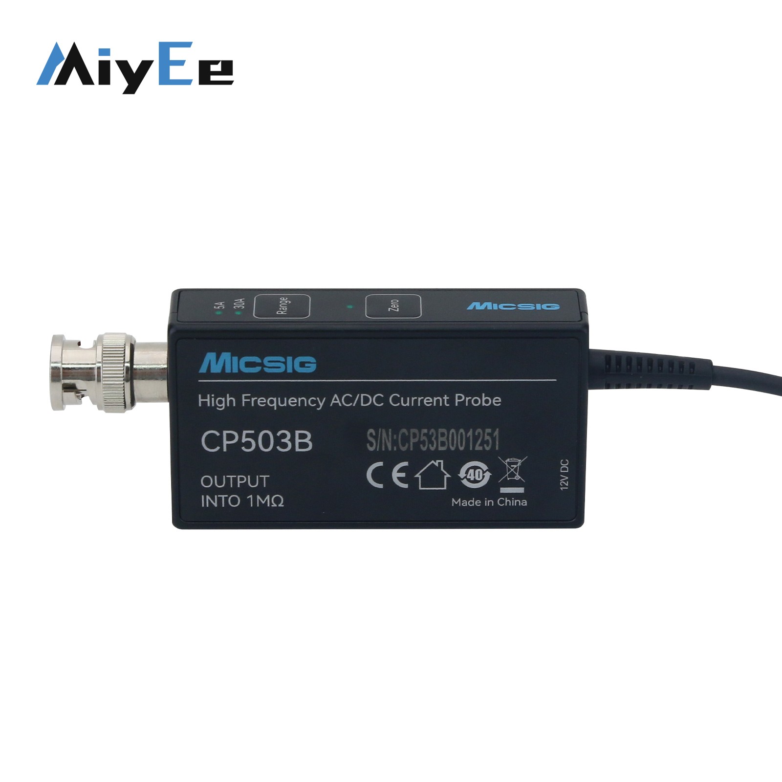 Micsig CP503B 50MHz 5A/30A デュア - Current Probe Ac Dc 50Mhz Oscilloscope のレビューと価格