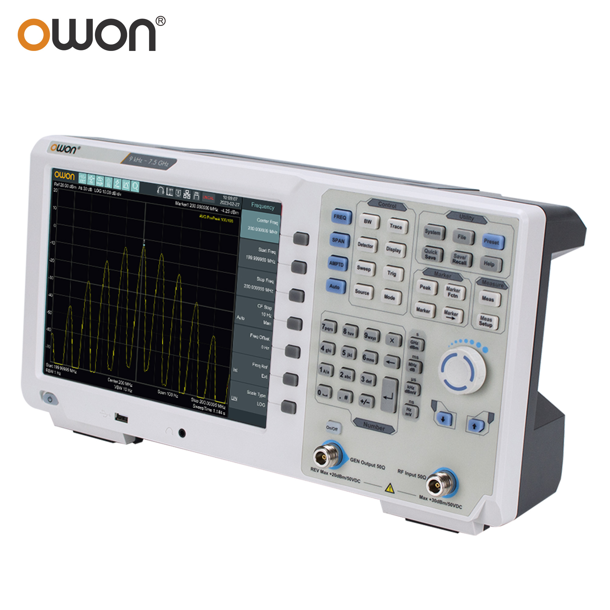 OWON XSA1015P - TG 9kHz - 1.5G - Spectrum Analyzer Tracking Generator 1.5Ghz のレビューと価格