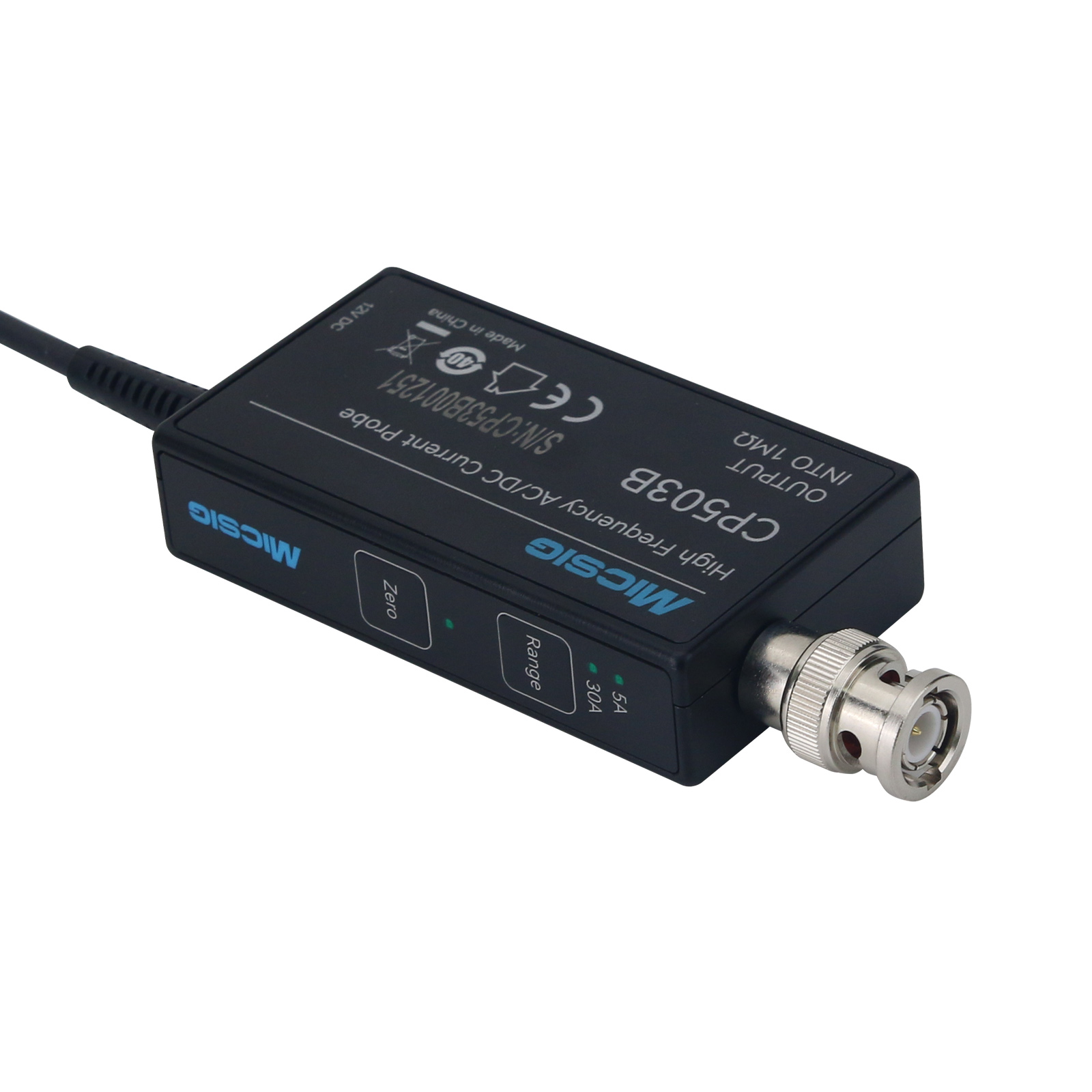 優れたMicsig CP503B 50MHz 5A/30A  - Current Probe Ac Dc 50Mhz Oscilloscope のレビューと価格