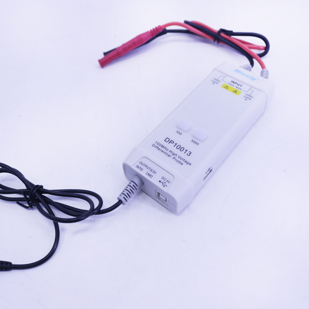Micsig オシロスコープ DP10013 1300V 1 - High Voltage Differential Probe 100Mhz 1300V のレビューと価格
