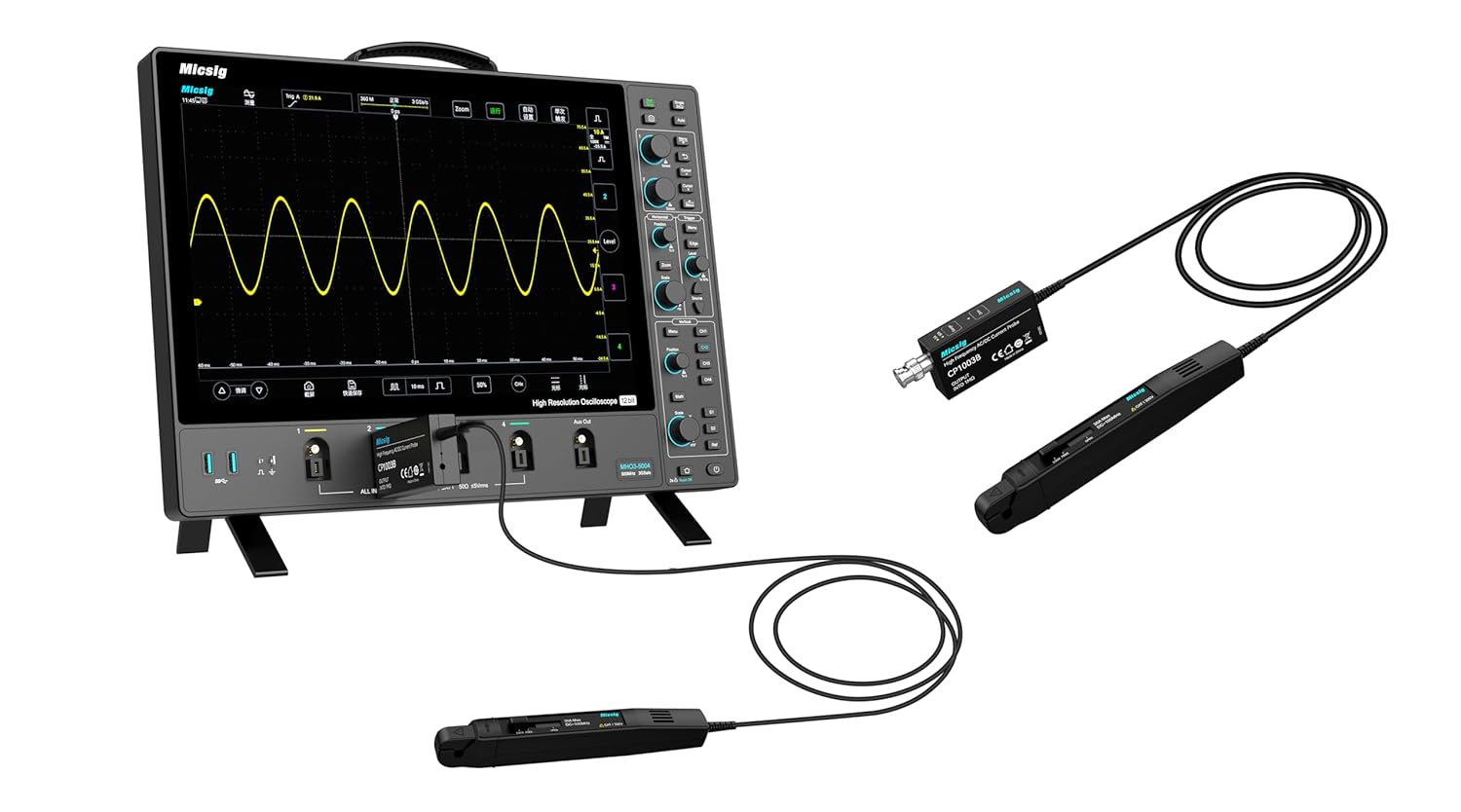 高周波 AC/DC 電流プローブ CP503B CP1003 - Current Probe Ac Dc 50Mhz Oscilloscope のレビューと価格