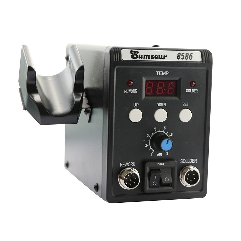 デジタルディスプレイ付きはんだ付けステーション,熱風銃,はん - Smd Rework Station Hot Air Soldering 2 In 1 のレビューと価格