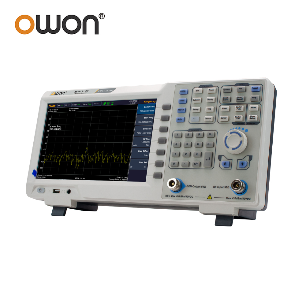OWON XSA815TG デジタルスペクトラムアナライザ  - Spectrum Analyzer Tracking Generator 1.5Ghz のレビューと価格