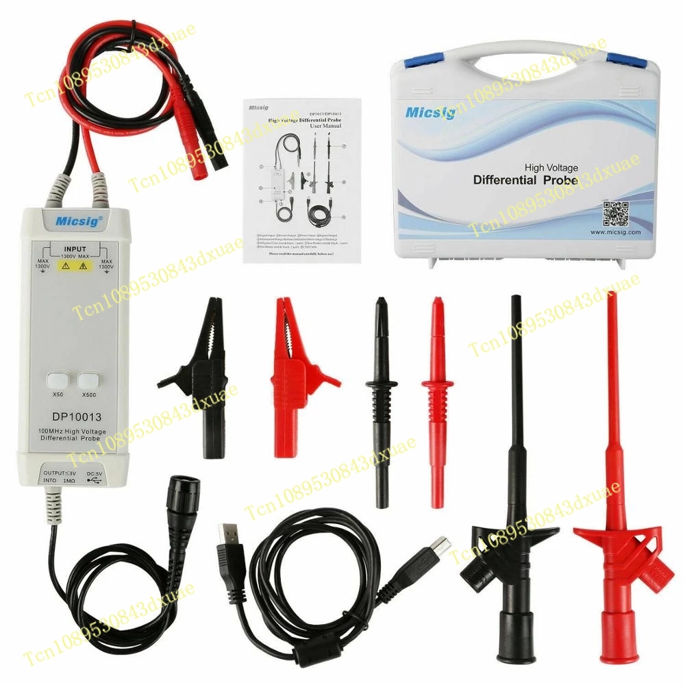 2025Micsig オシロスコープ 1300V 100MH - High Voltage Differential Probe 100Mhz 1300V のレビューと価格