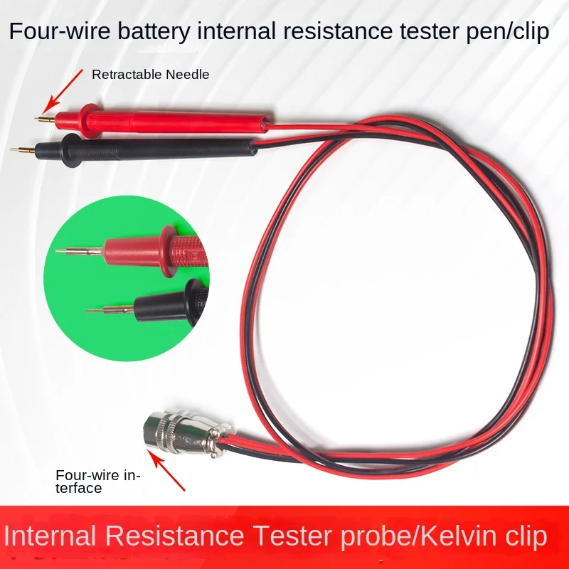 4線式内部抵抗テスター、バッテリーペン、強化テストプローブピ - Battery Internal Resistance Tester Four Wire のレビューと価格
