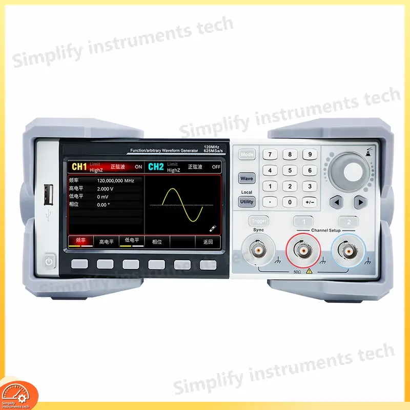 高精度任意波形発生器 ファンクションジェネレータ 60MHz - Dual Channel Arbitrary Waveform Function Generator 60Mhz のレビューと価格