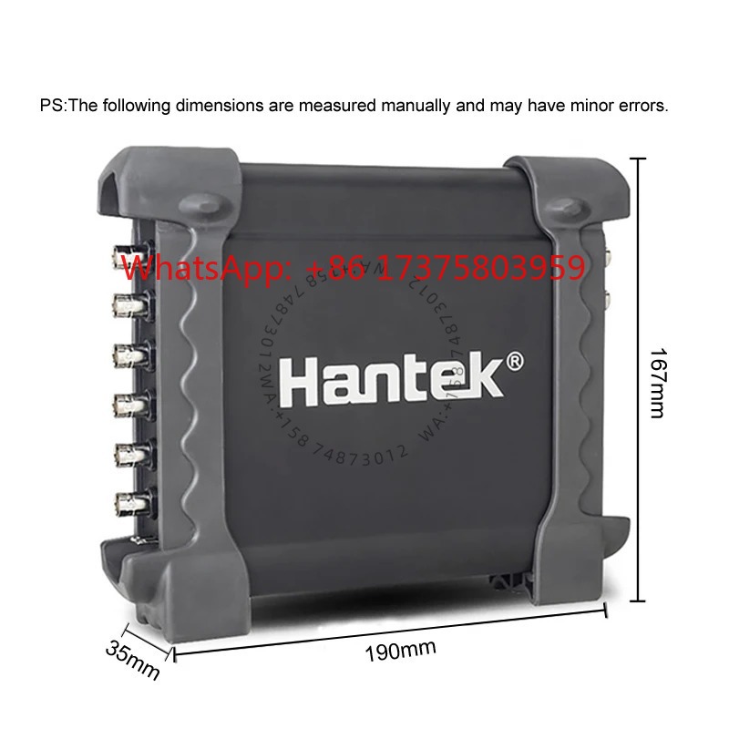 Hantek 1008c 車両診断機器 +HT201 HT2 - Automotive Diagnostic Oscilloscope 8 Channel のレビューと価格