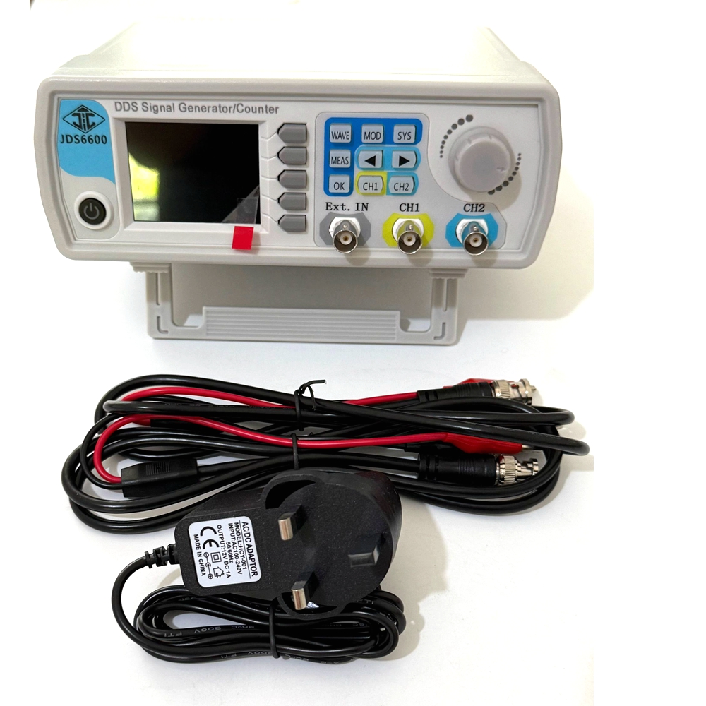 JDS6600 60MHz DDS 機能信号発生器 CNC  - Dual Channel Arbitrary Waveform Function Generator 60Mhz のレビューと価格