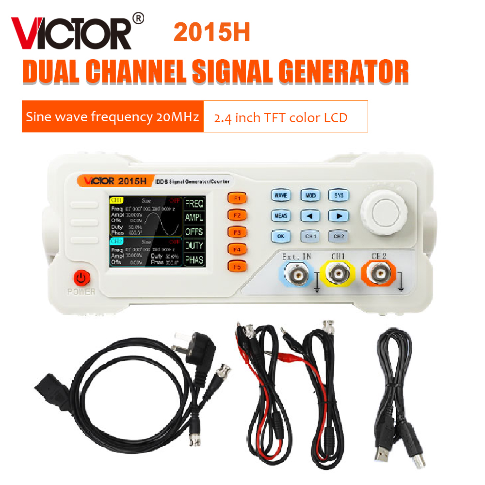 RuoShui 2015H、2040H、2060H 波形信号 - Dual Channel Arbitrary Waveform Function Generator 60Mhz のレビューと価格