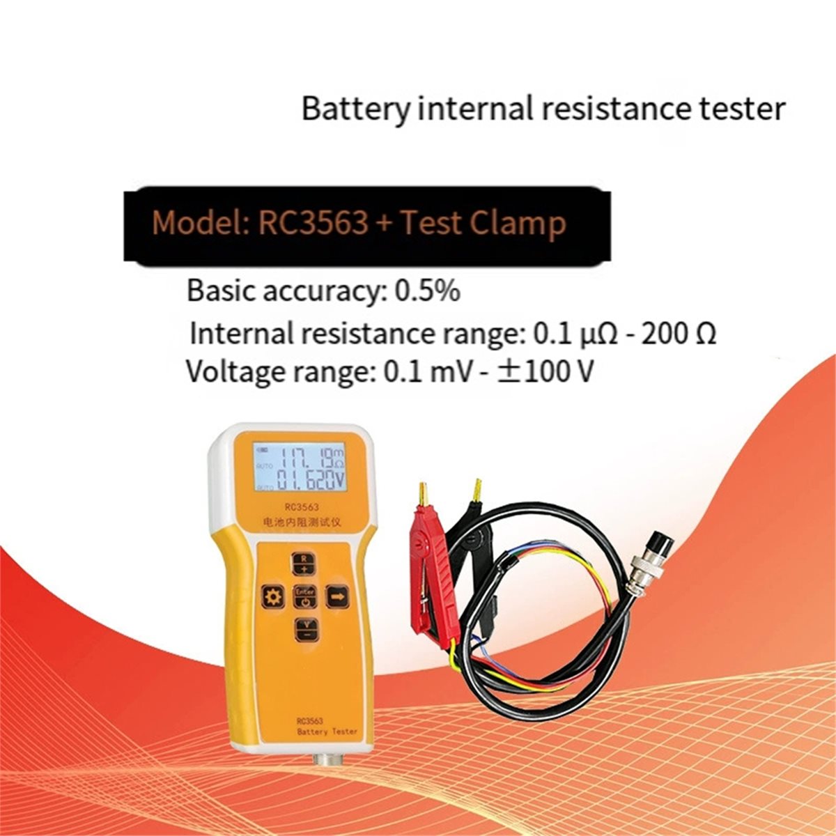 RC3563 高内部抵抗検出器 トゥルー4線式ACリチウム鉛 - Battery Internal Resistance Tester Four Wire のレビューと価格